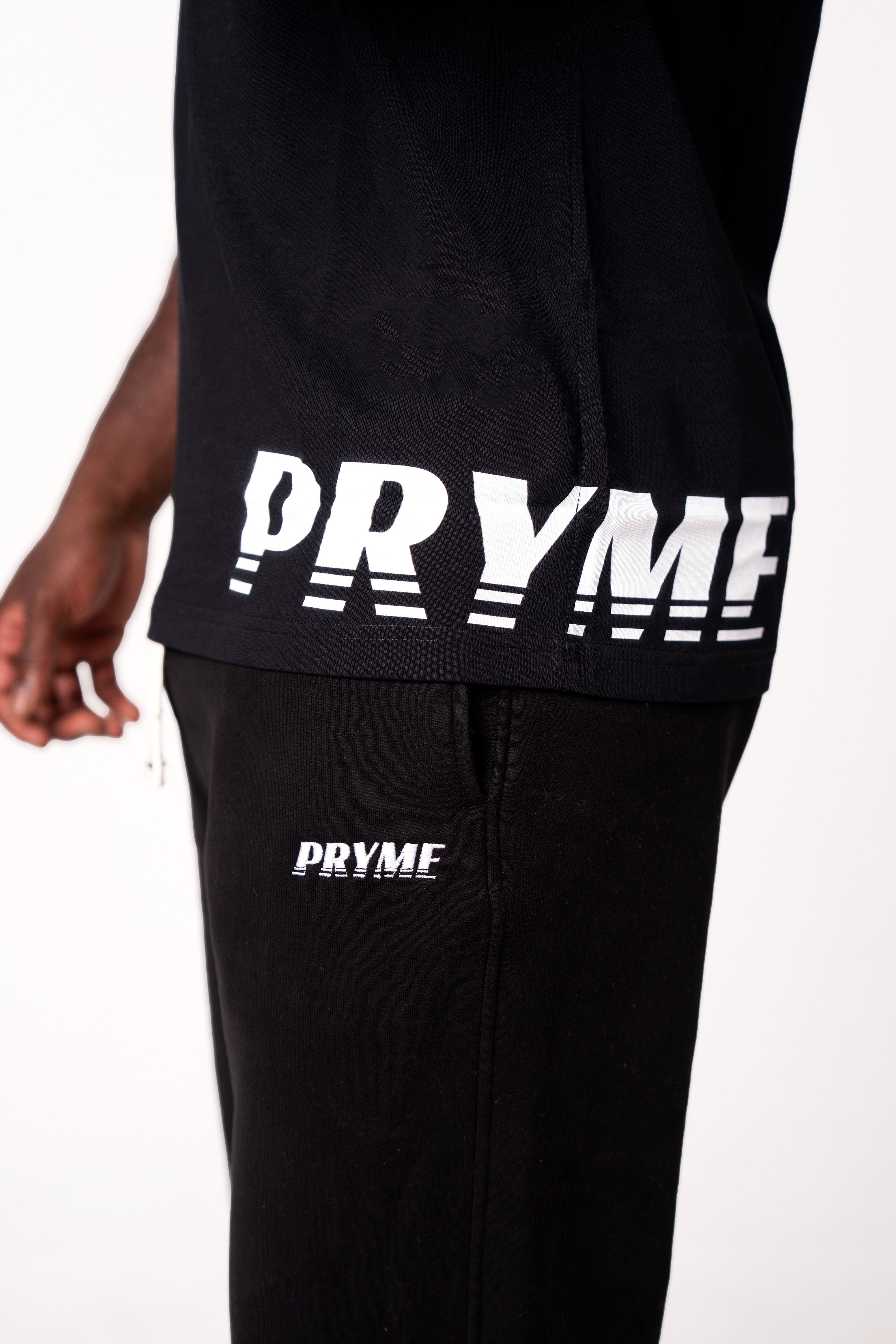 Casual Corner Tee - Black
