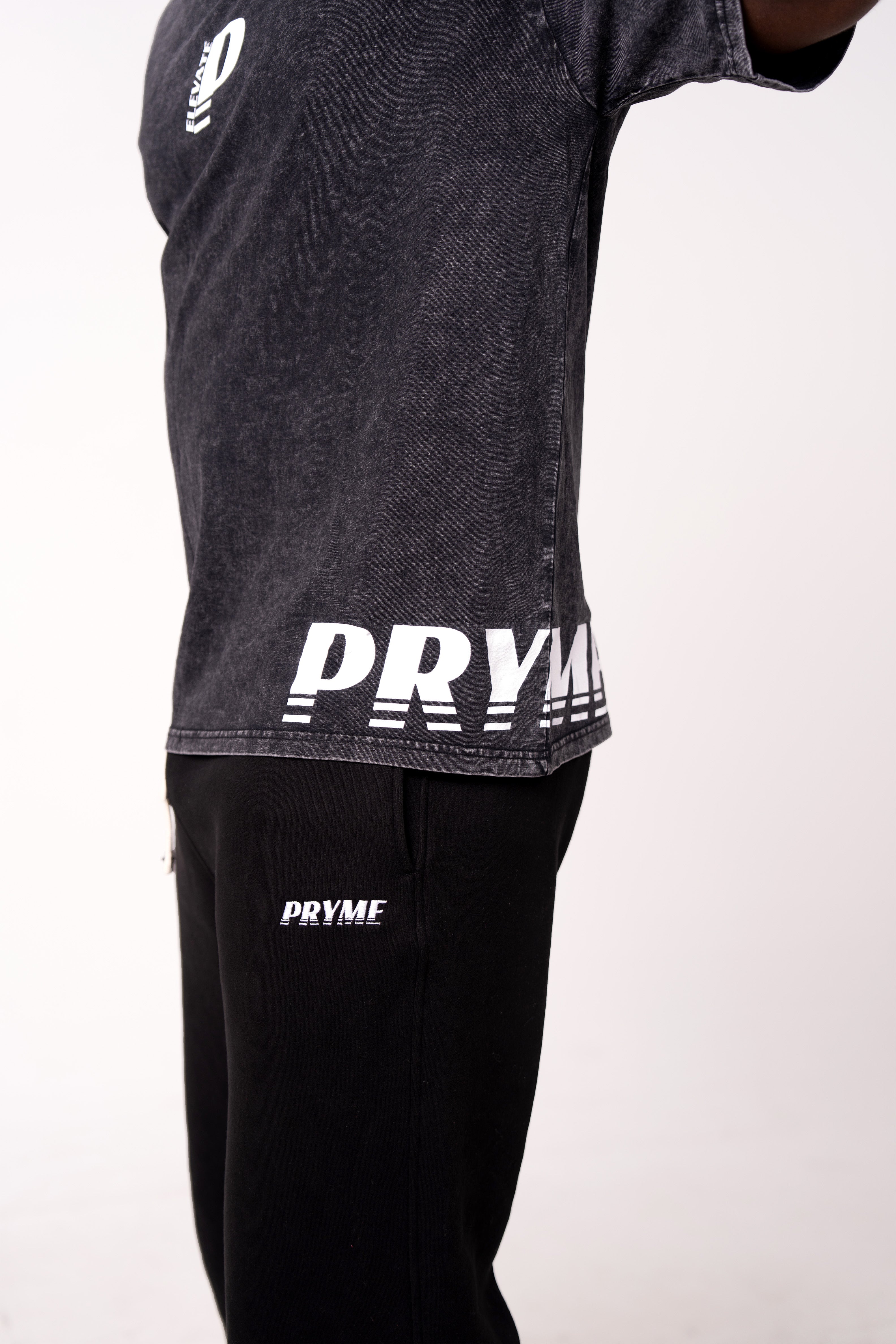 Casual Corner Tee - Vintage Black