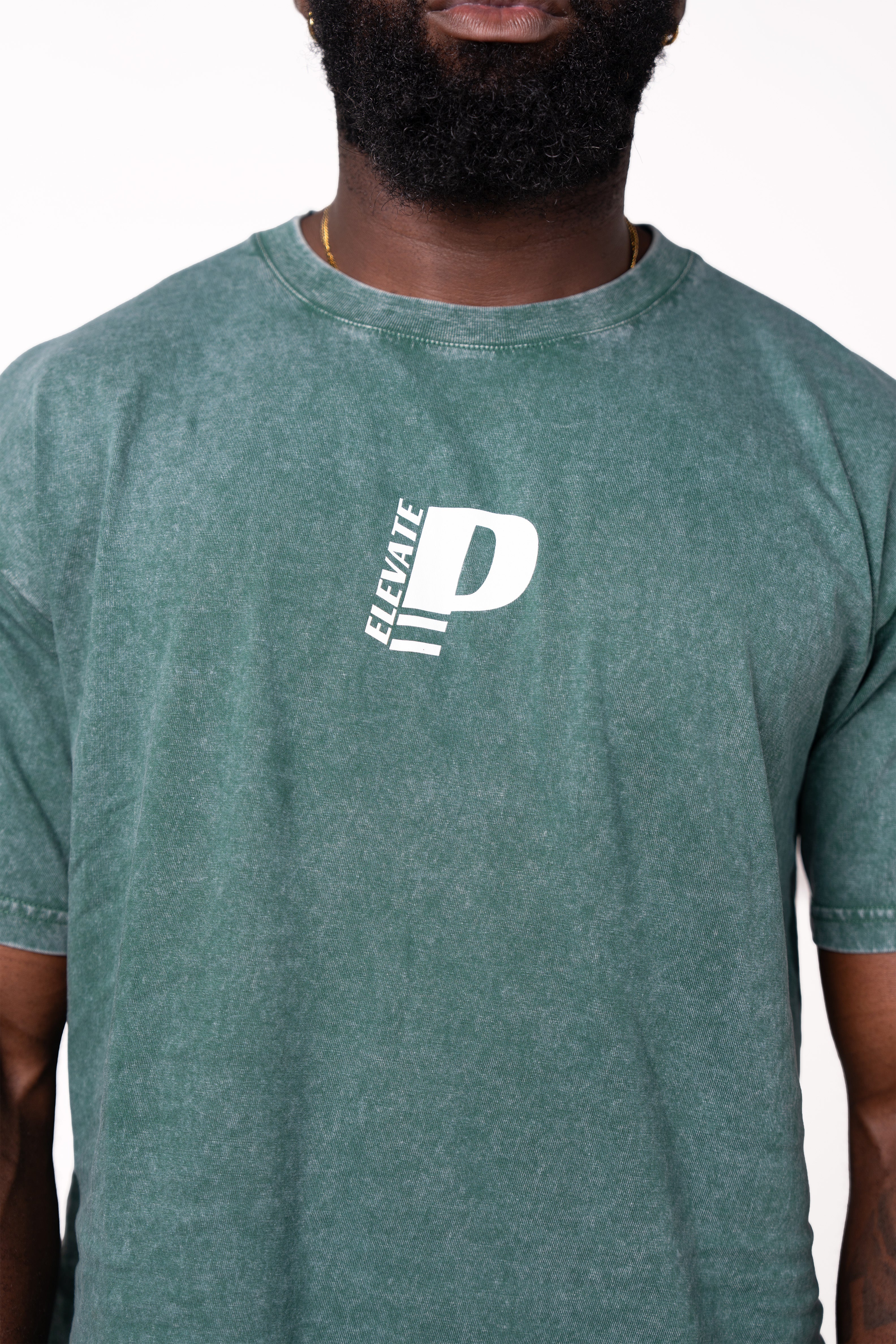 Casual Corner Tee - Vintage Green