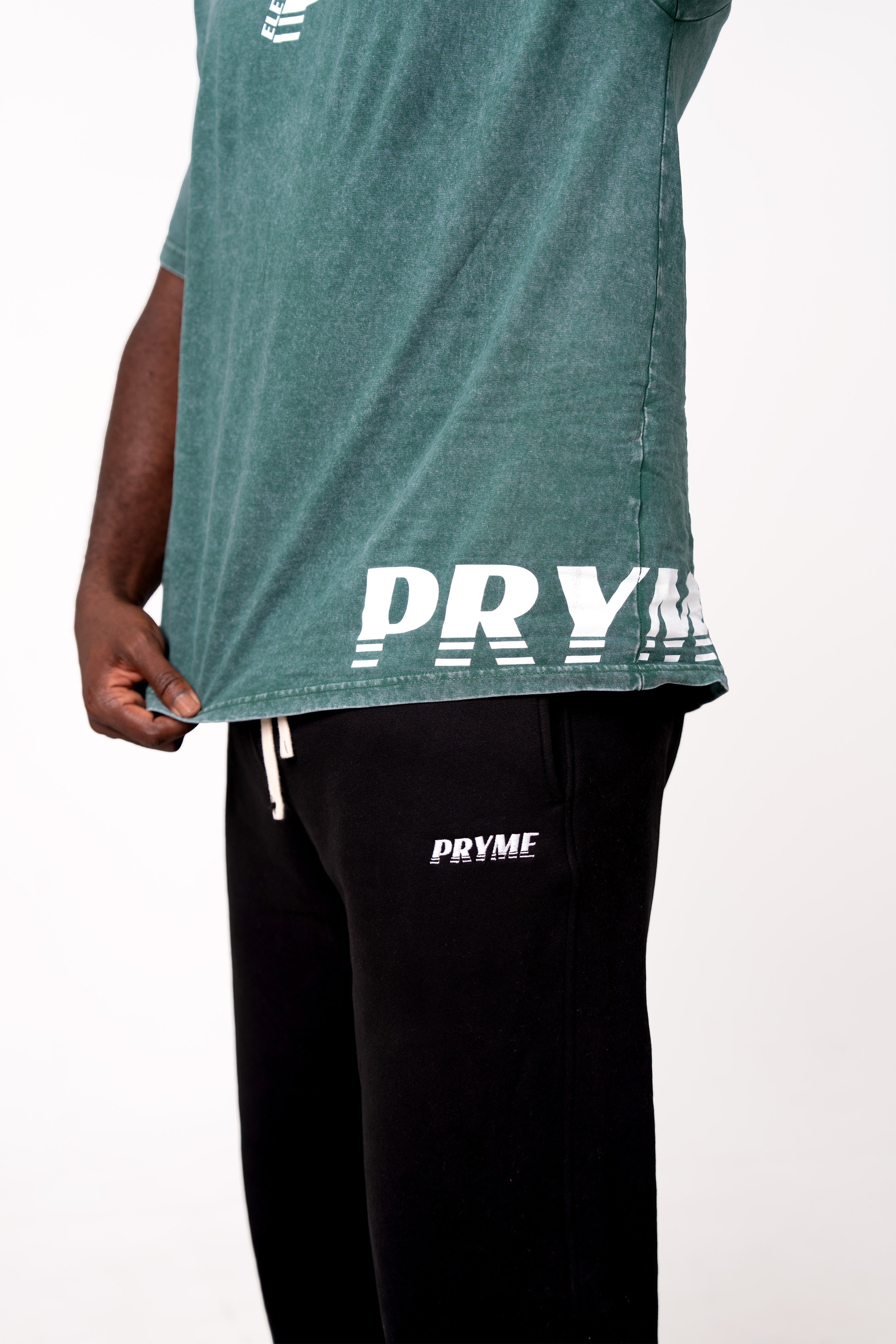 Casual Corner Tee - Vintage Green