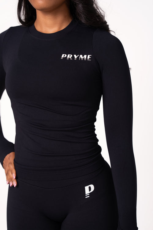Essentials Womens Longsleeve - Black
